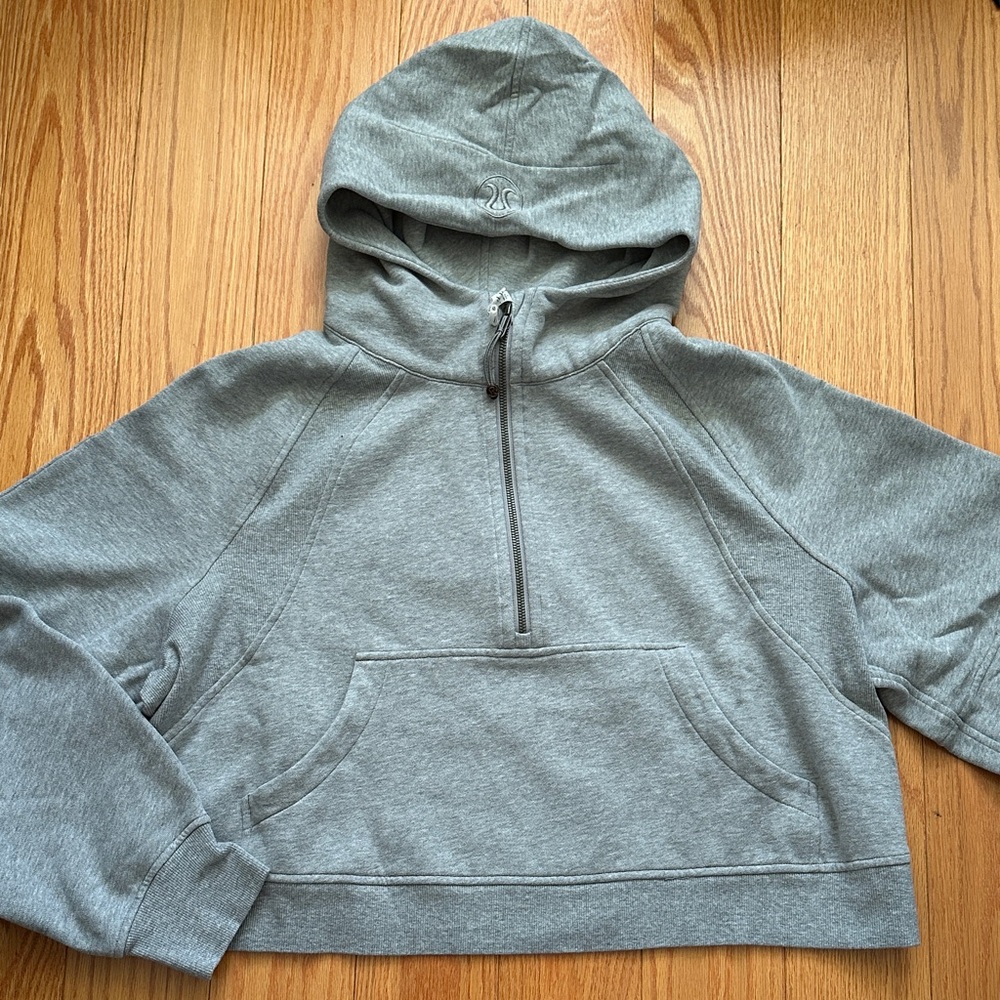 Scuba Oversized Half-Zip Hoodie